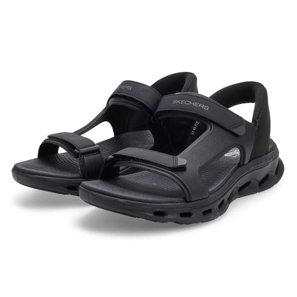 Sandale sport à enfiler GO WALK GLIDE-STEP 2.0 SLIP-INS, noir/noir, hommes