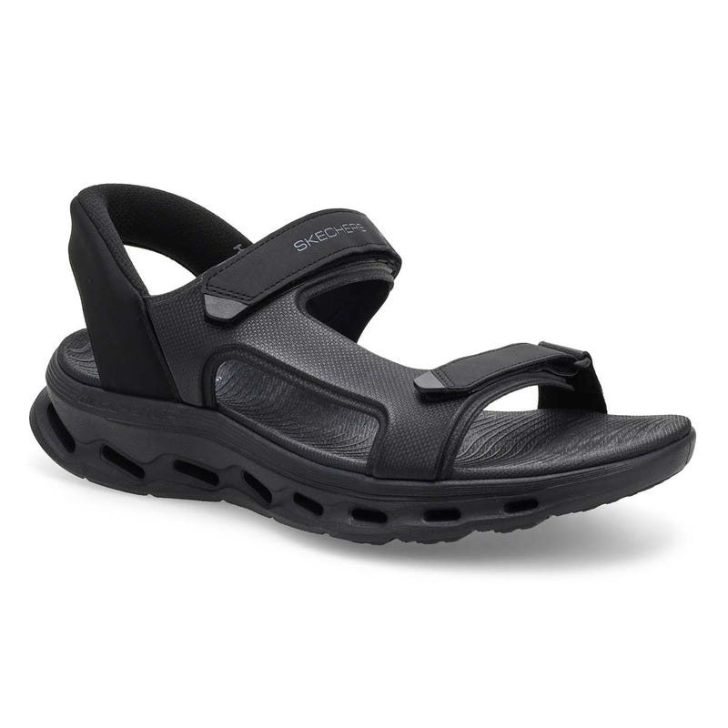 Sandale sport à enfiler GO WALK GLIDE-STEP 2.0 SLIP-INS, noir/noir, hommes