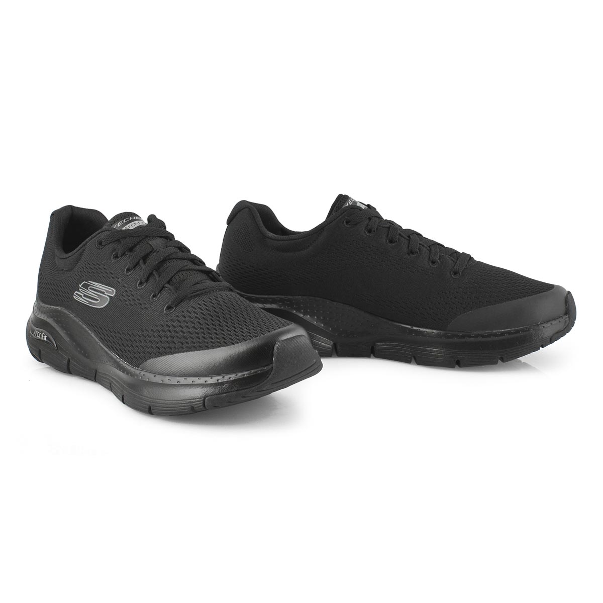 Men's Arch Fit Sneakers - Black