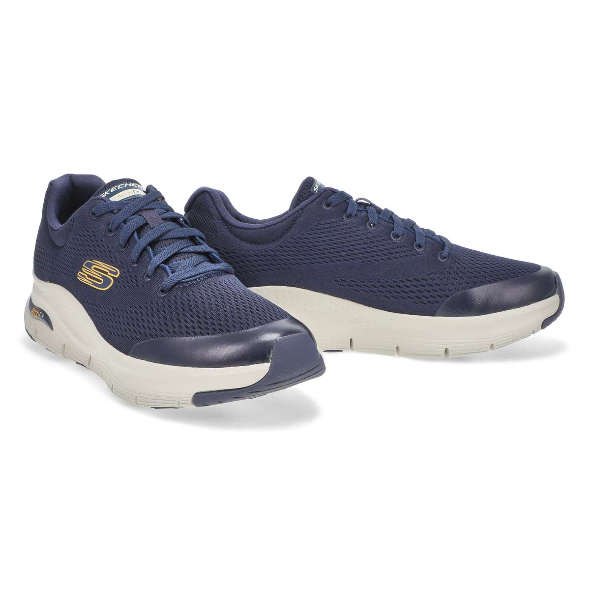Men's Arch Fit Lace Up Sneaker - Navy