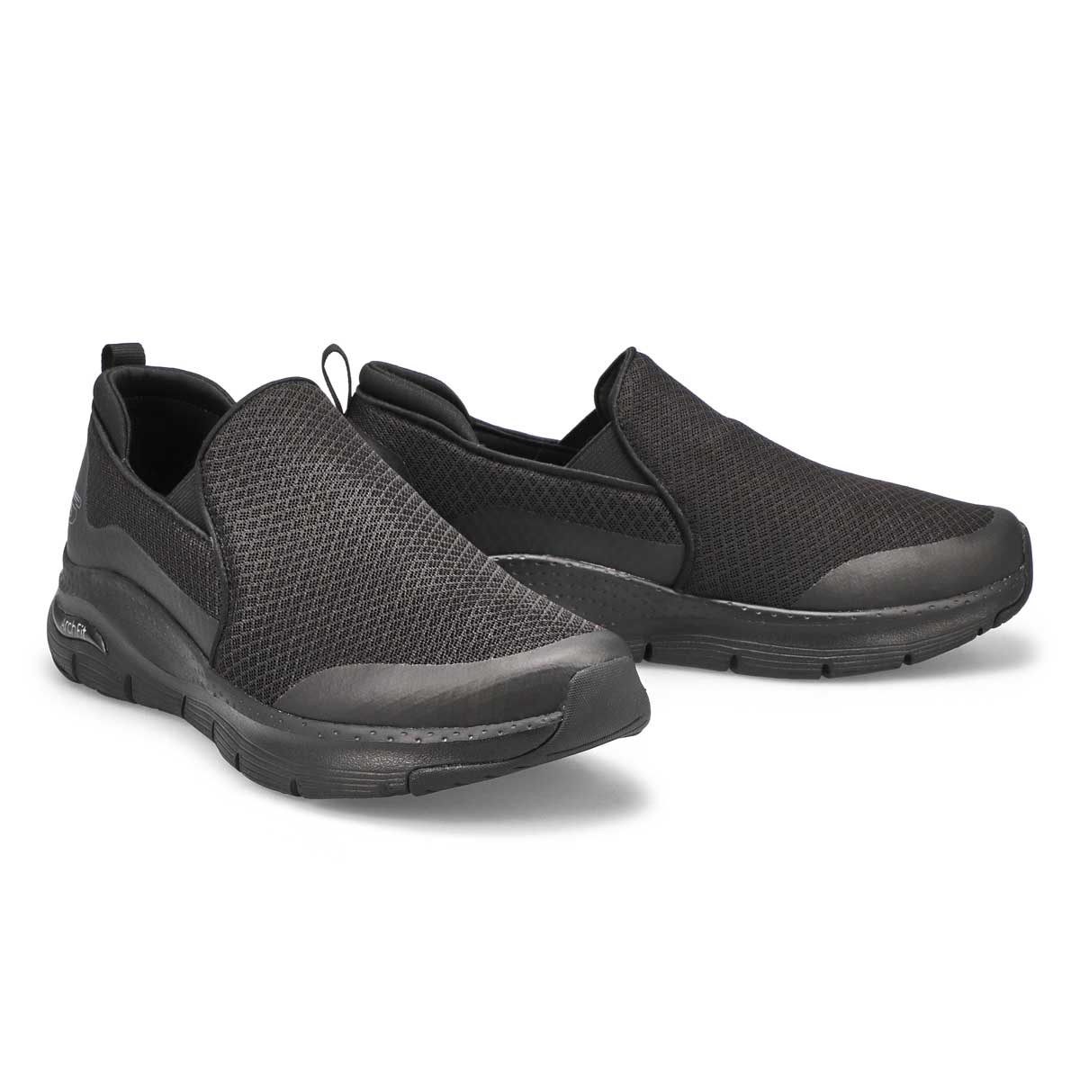 Men's Arch Fit Banlin Sneakers- Black/Black