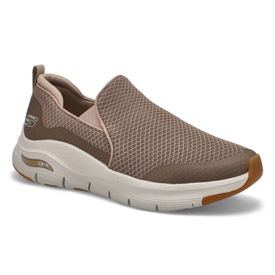 Mns Arch Fit Banlin Slip On Snkr - Taupe