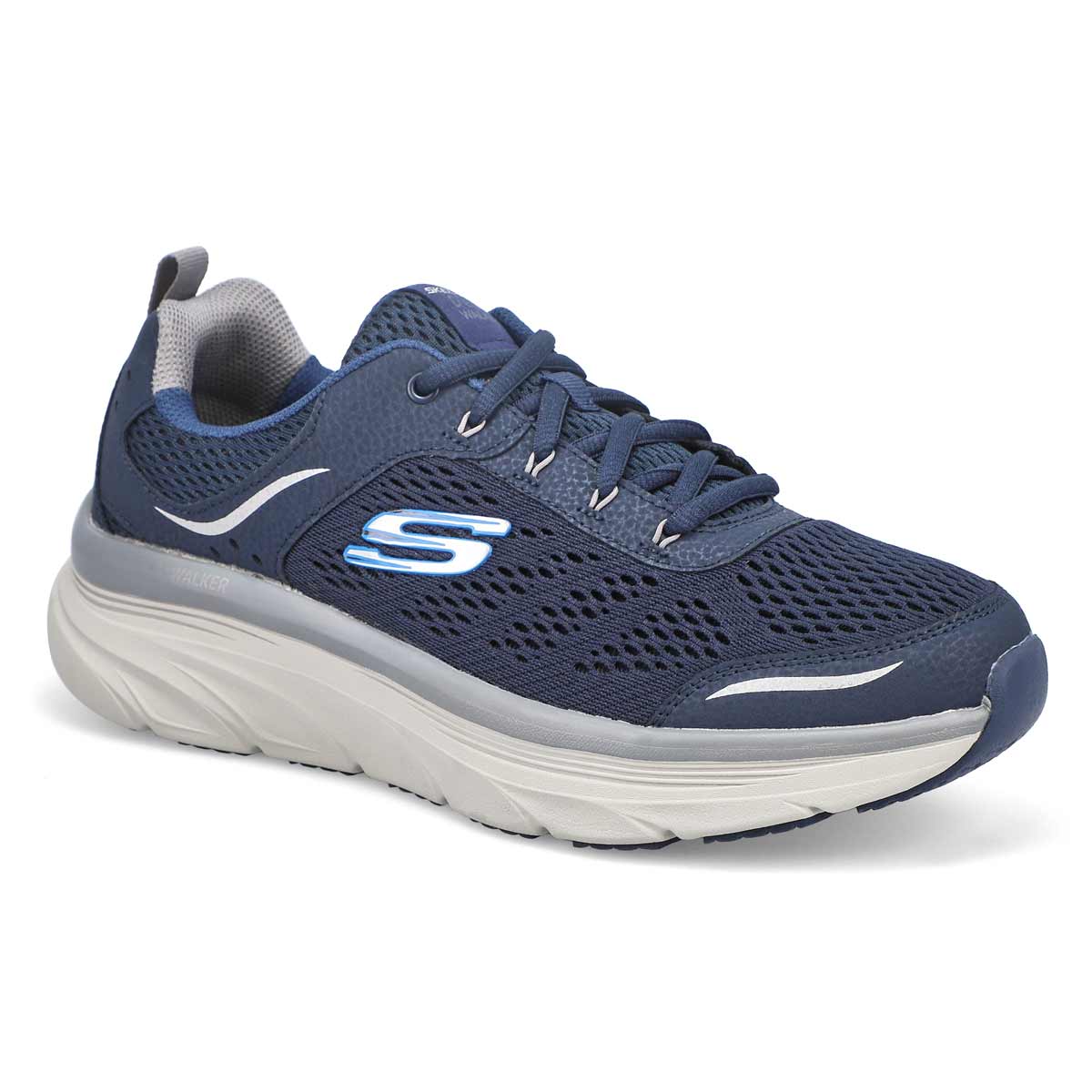 Skechers Men's D'Lux Walker Sneaker - Navy | SoftMoc.com