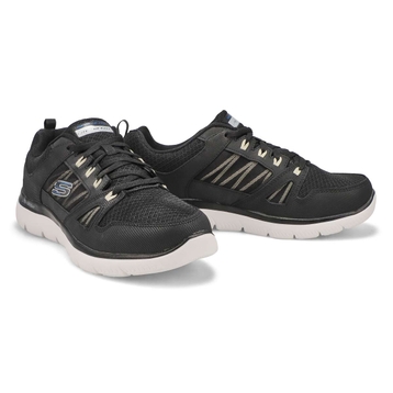 Espadrille Summits New World, hommes - Noir/Blanc