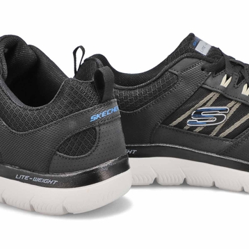 Espadrille Summits New World, hommes - Noir/Blanc