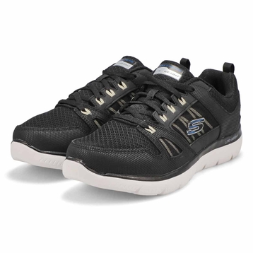Espadrille Summits New World, hommes - Noir/Blanc
