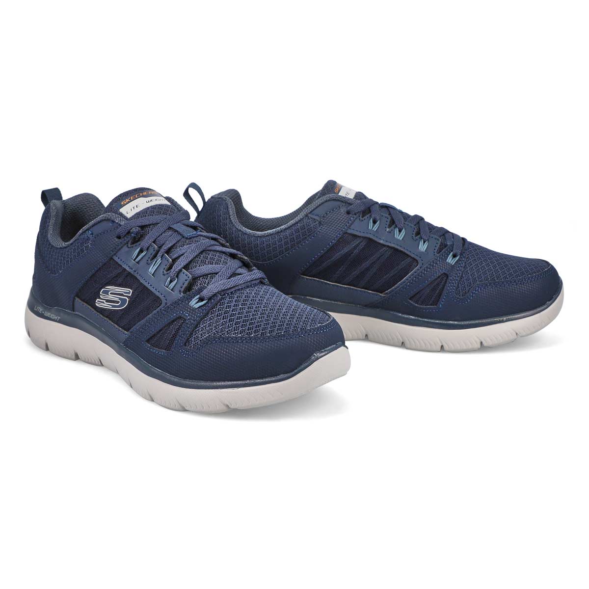 Espadrilles Summits New World, hommes - Bleu/Large