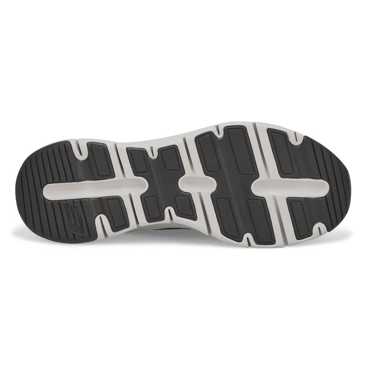 Men's Arch Fit Lace Up Sneaker - Black/Grey