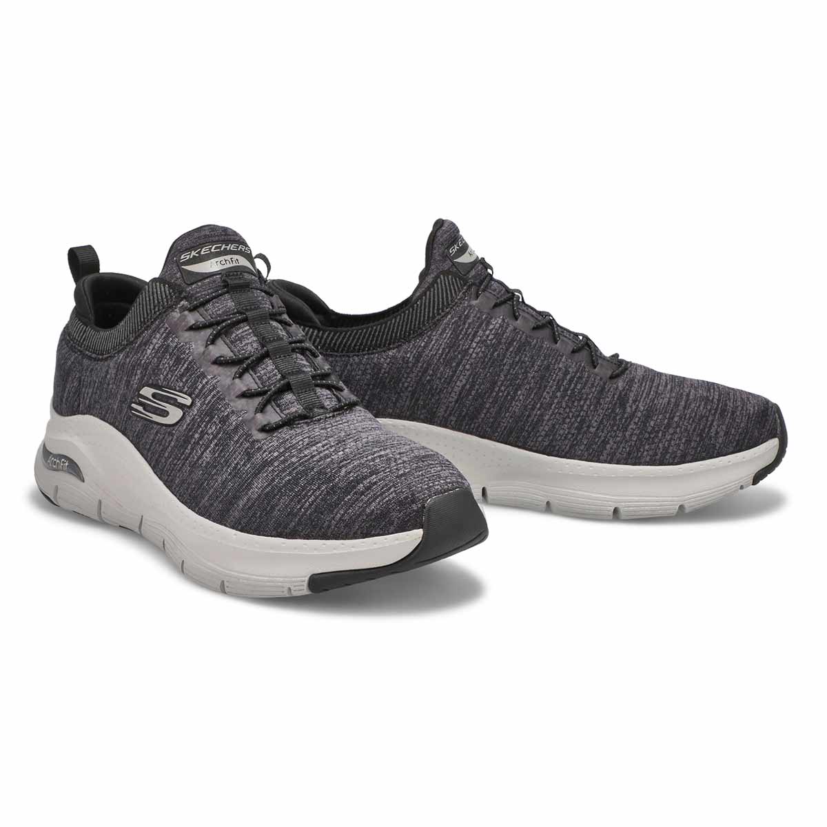 Espadrille ARCH FIT, noir/gris, hommes