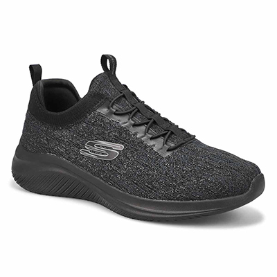 Mns Ultra Flex 3.0 Slip On Sneaker-Black