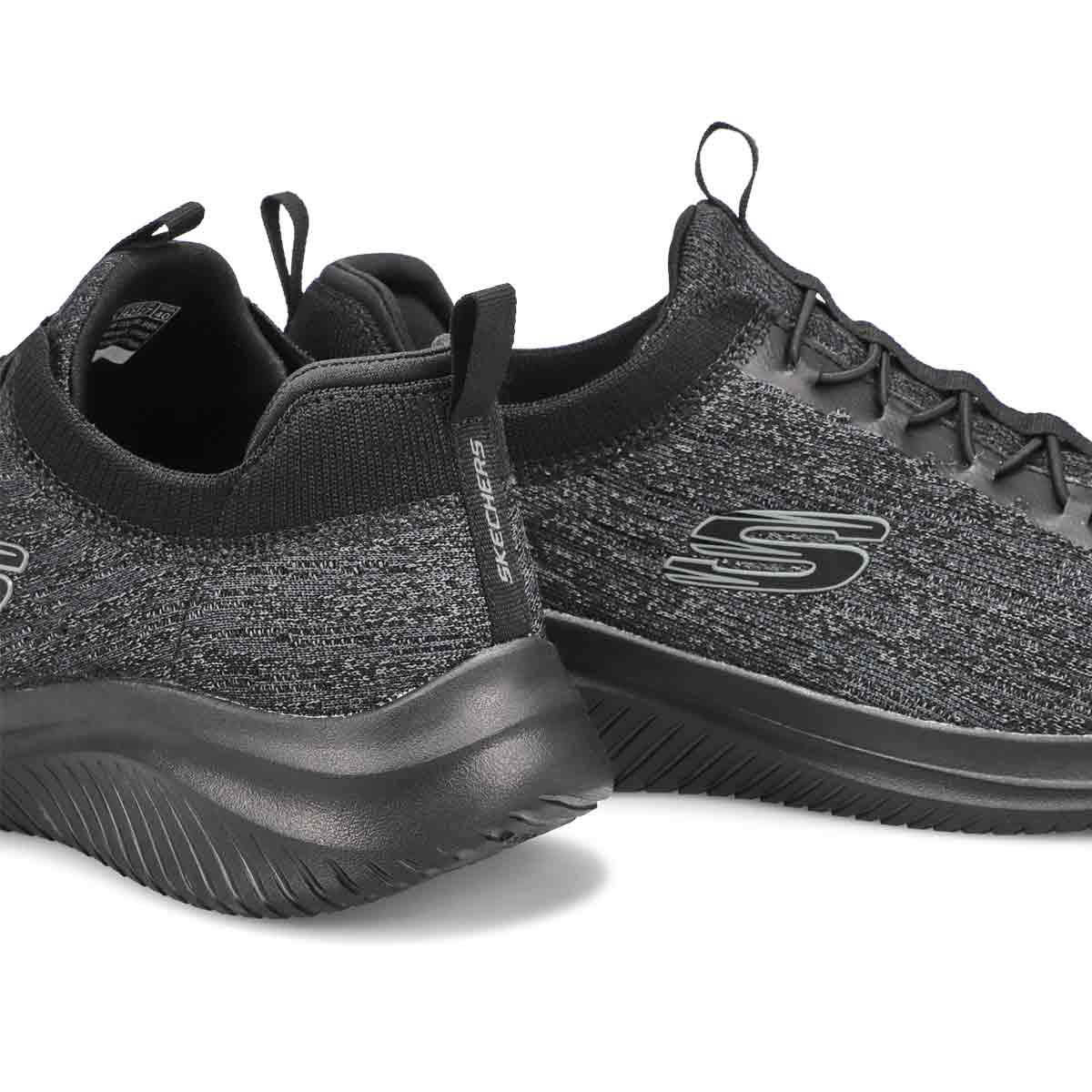 Mens' Ultra Flex 3.0 Slip On Sneaker-Black