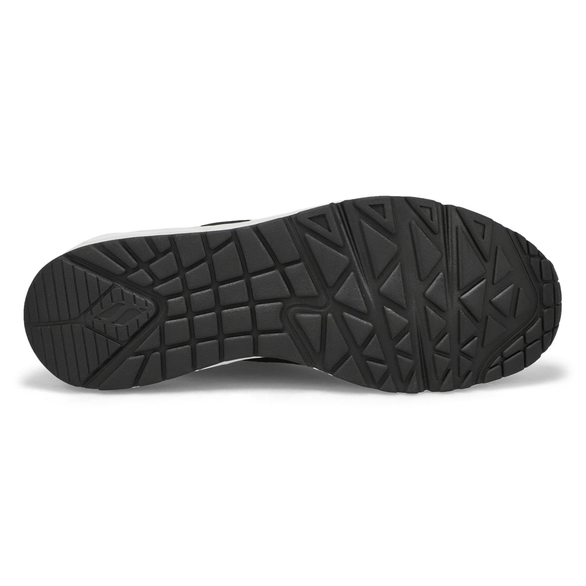 Espadrille à enfiler UNO, noir/blanc, hommes