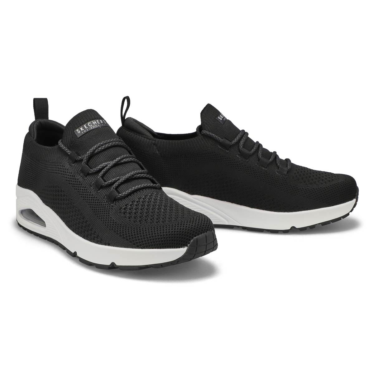 Espadrille à enfiler UNO, noir/blanc, hommes