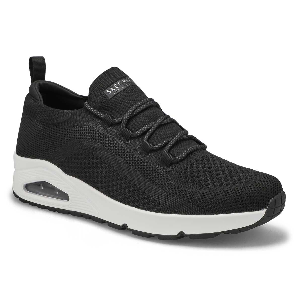 Espadrille à enfiler UNO, noir/blanc, hommes