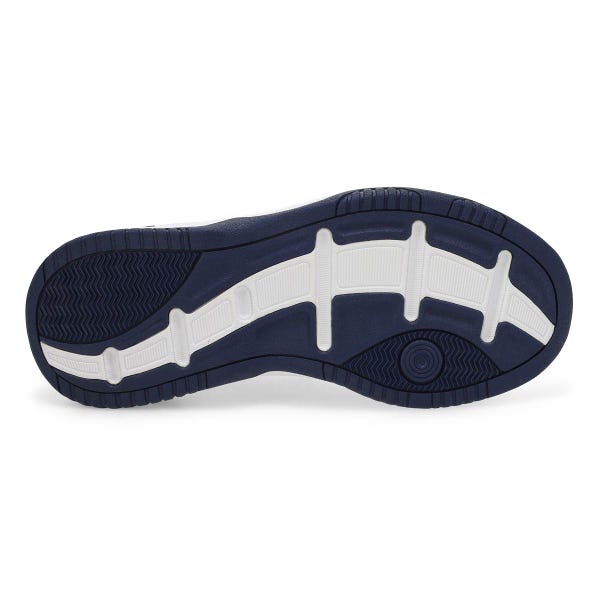 Baskets à enfiler DURHAM DELVOR SLIP-INS, blanc/marine, hommes - LARGE