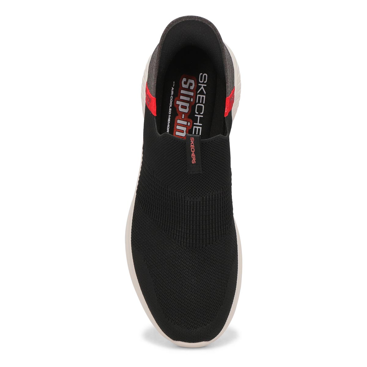 Espadrille ULTRA FLEX 3.0, noir/rouge, hommes