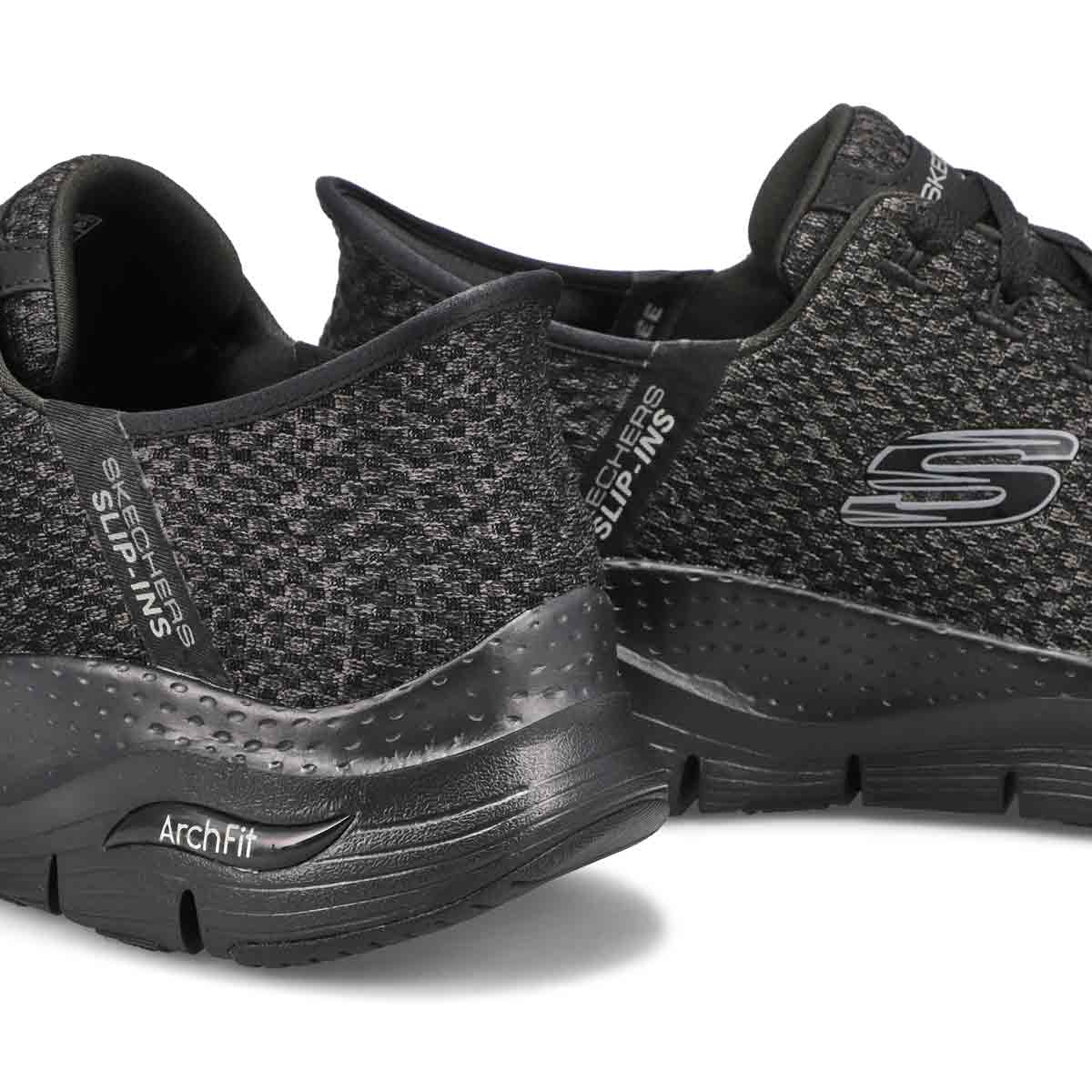 Espadrille ARCH FIT, noir/noir, hommes