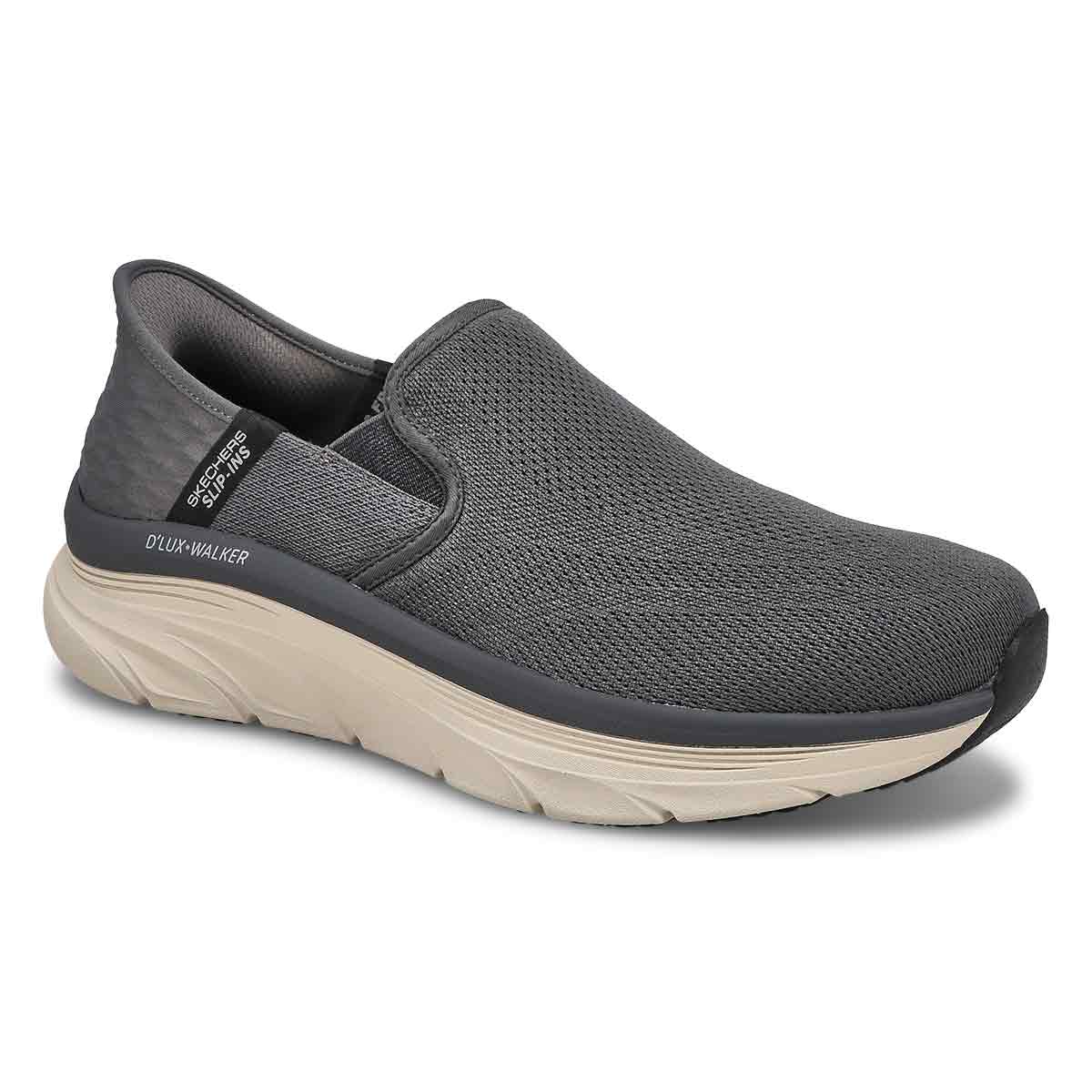 Skechers Men's D'Lux Walker Oxford X Wide Sne | SoftMoc.com