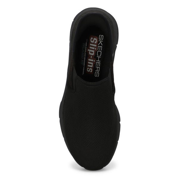 Men's D'Lux Walker 2.0 Reeler Slip-Ins Sneaker - Black/Black