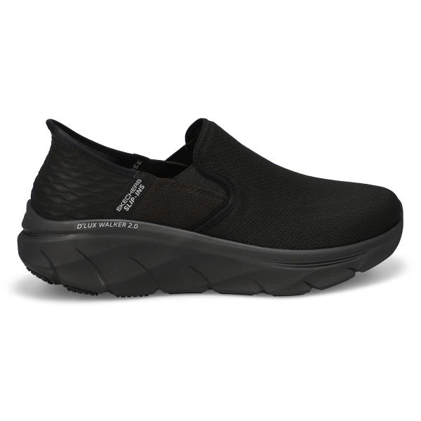 Men's D'Lux Walker 2.0 Reeler Slip-Ins Sneaker - Black/Black