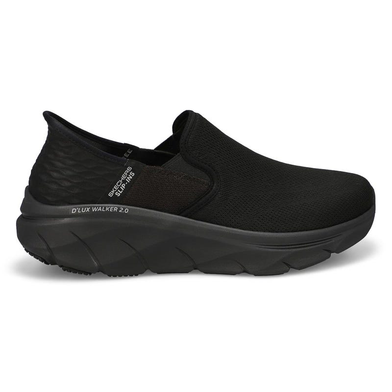 Men's D'Lux Walker 2.0 Reeler Slip-Ins Sneaker - Black/Black