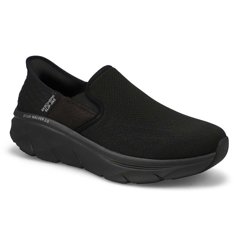 Men's D'Lux Walker 2.0 Reeler Slip-Ins Sneaker - Black/Black