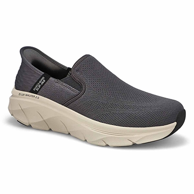 Mns D'Lux Walker 2.0 Reeler Slip-Ins Sneaker - Charcoal