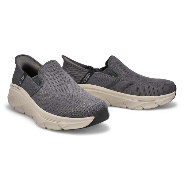 Men's D'Lux Walker 2.0 - Reeler Slip-Ins Wide Sneaker - Charcoal