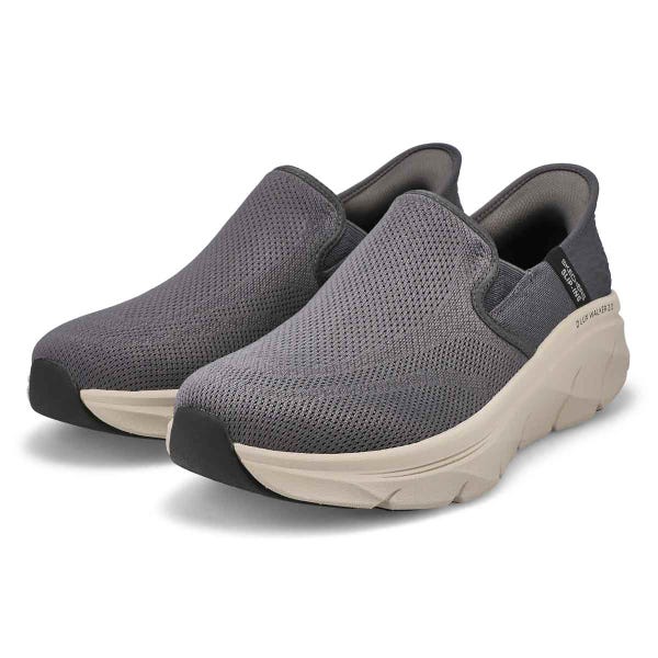 Men's D'Lux Walker 2.0 - Reeler Slip-Ins Wide Sneaker - Charcoal