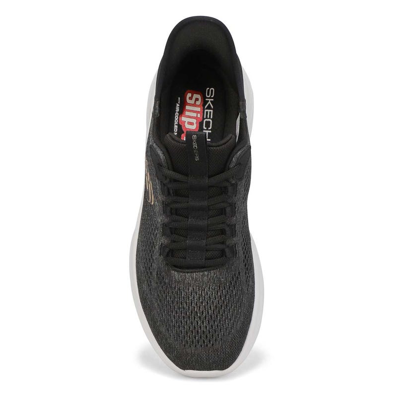Baskets à enfiler SKECH-LITE PRO PRIME SLIP-INS, noir/gris, hommes