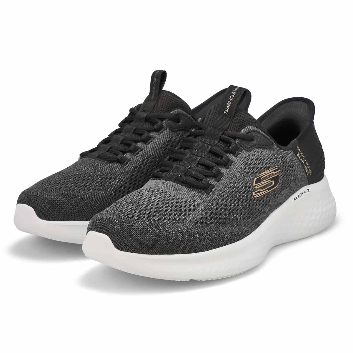 Men's Skech-Lite Pro Prime Slip-Ins Sneaker - Black/Grey