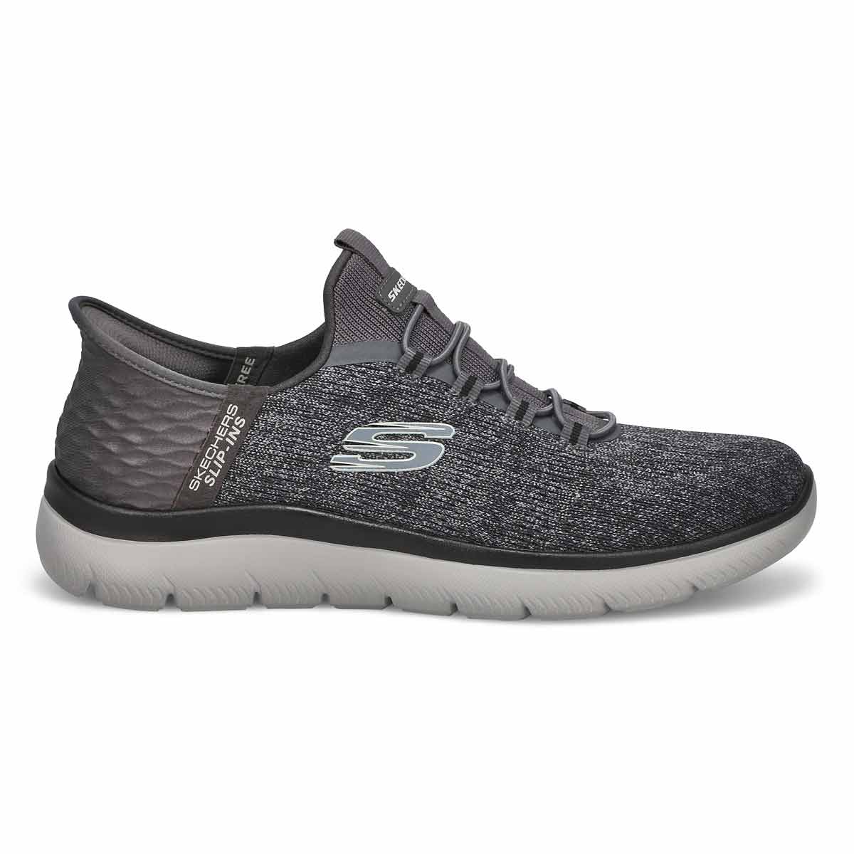 Skechers Mens Summit Slip-Ins Sneaker - Charc | SoftMoc.com