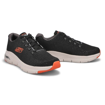 Espadrille ARCH FIT, noir/orange, hommes