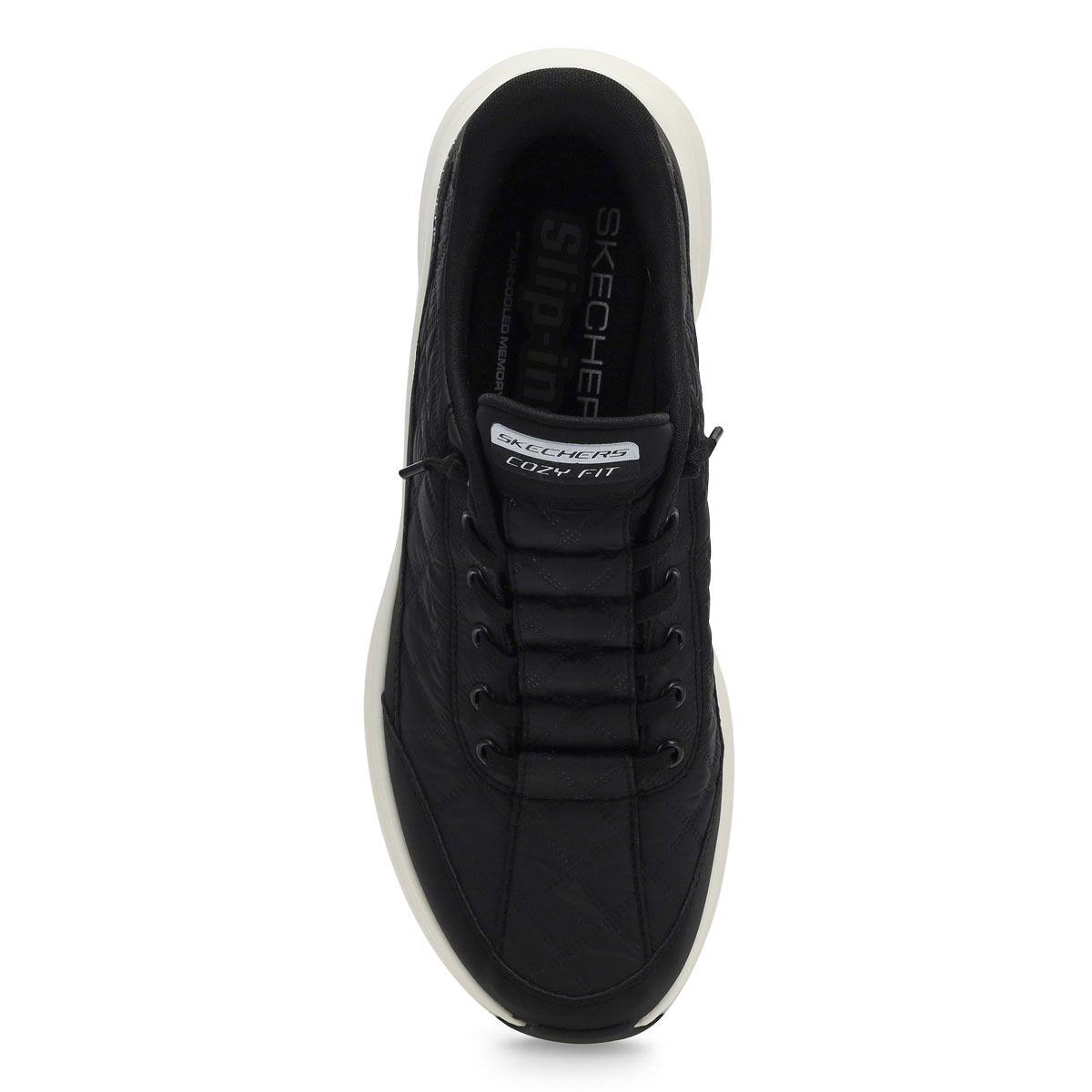 Men's Contour Foam Cozy Fit Slip-Ins Sneaker - Bla