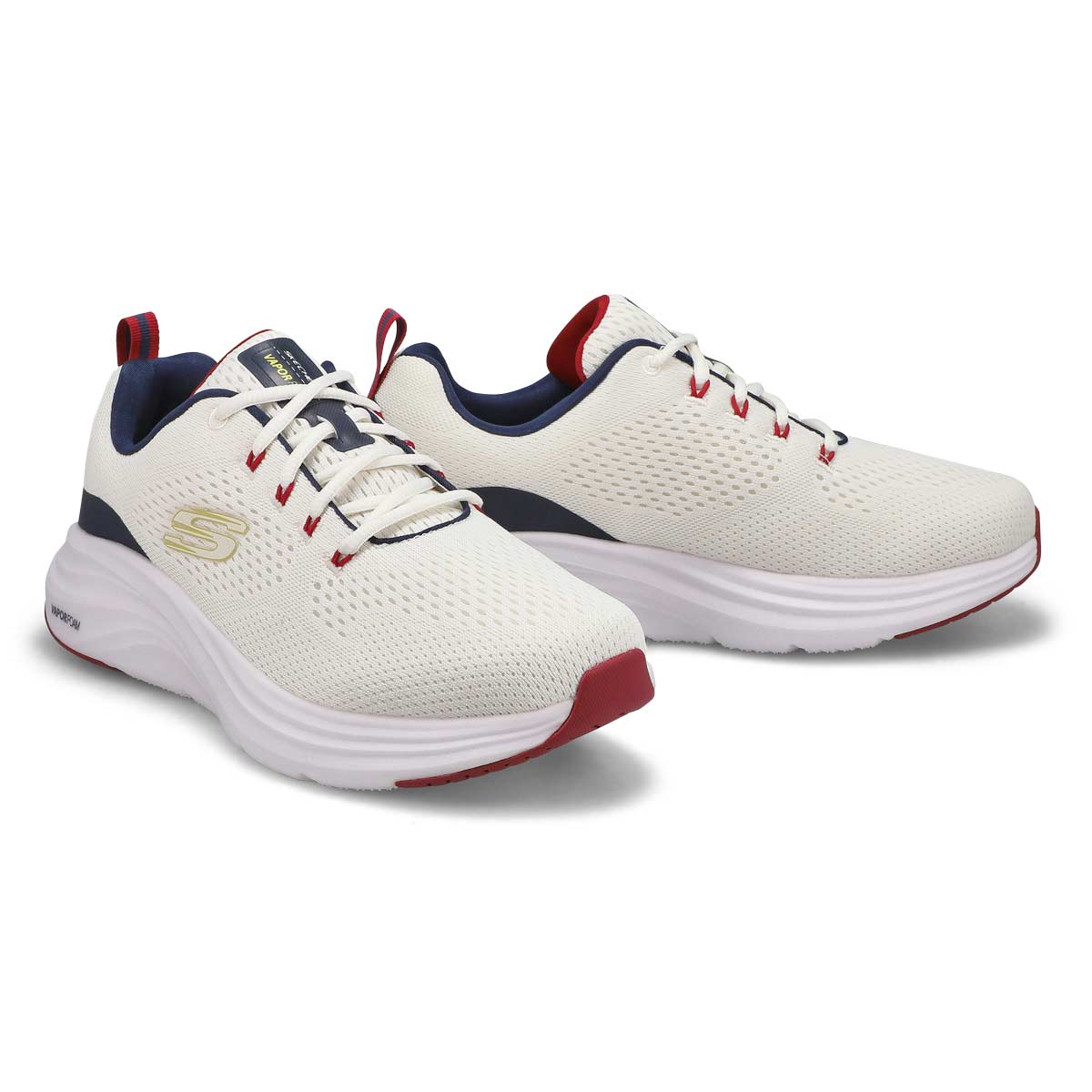 Men's Vapor Foam Sneaker - White/Navy/Red
