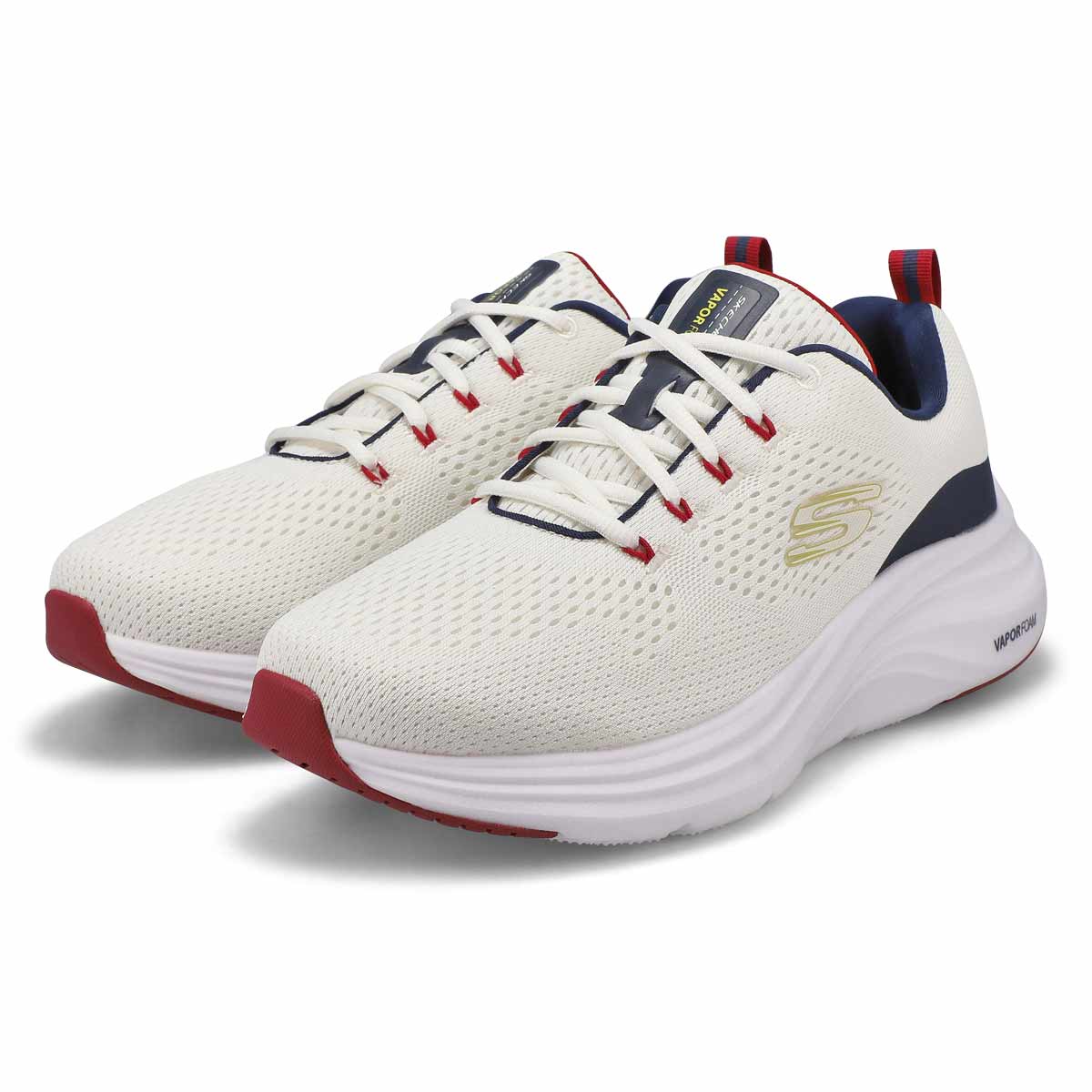 Men's Vapor Foam Sneaker - White/Navy/Red