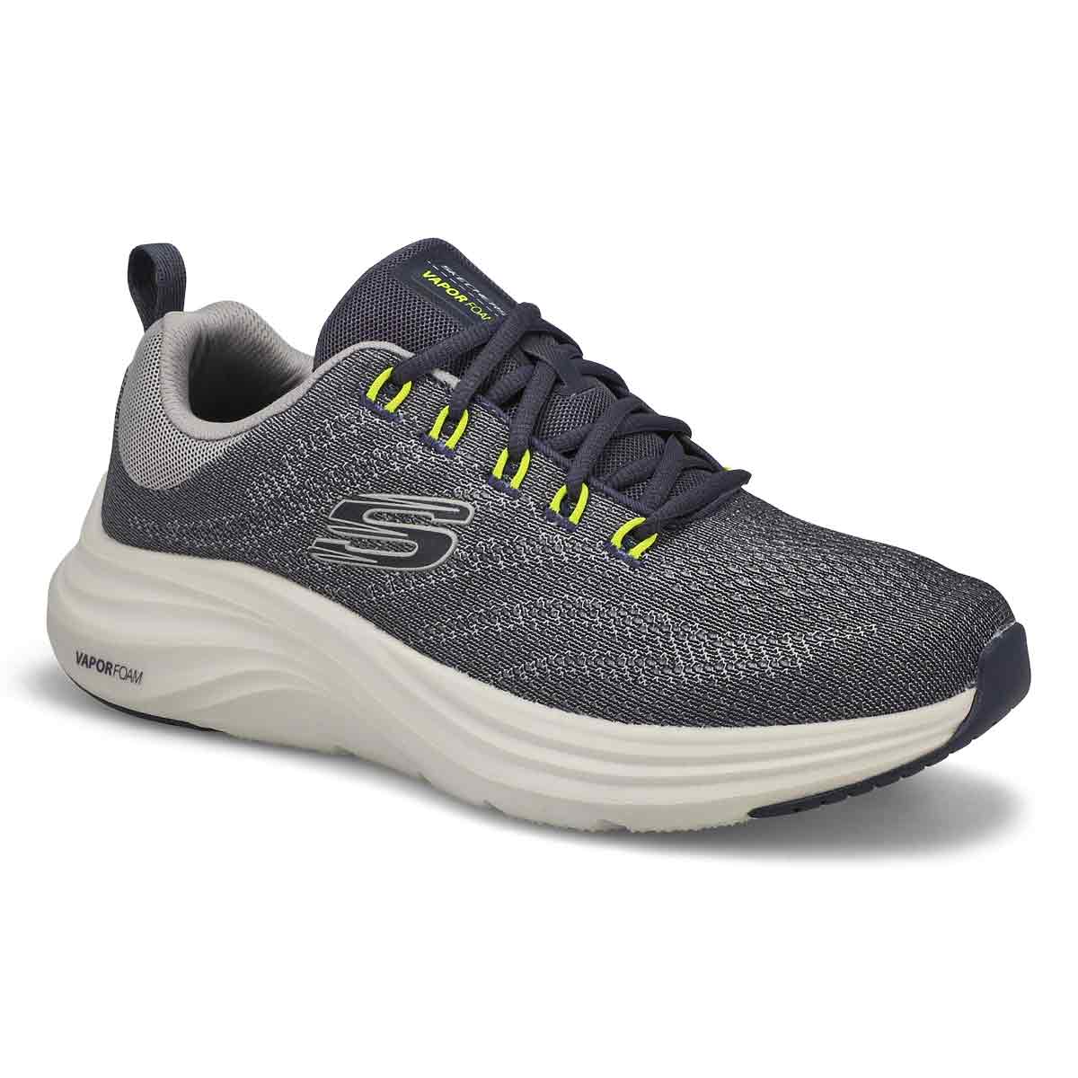 Skechers Men's Vapor Foam Sneaker- Navy /Grey | SoftMoc.com