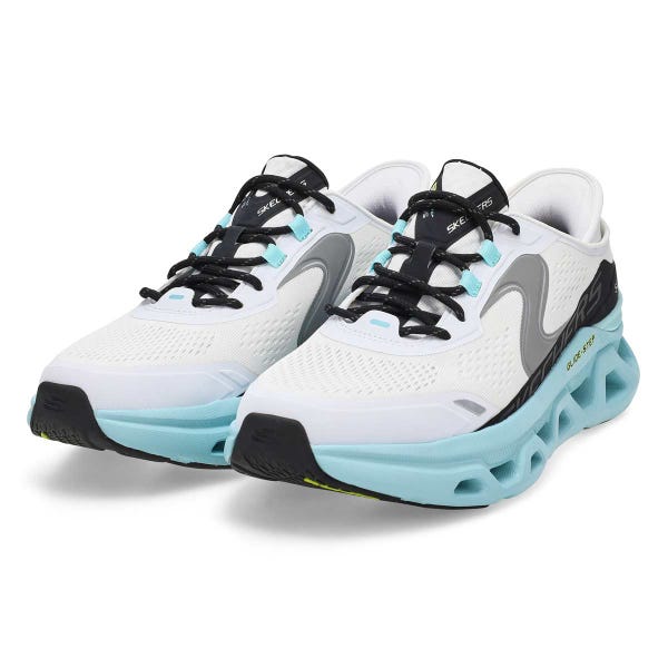 Men's Glide Step Altus Slip-Ins Sneaker - White/Blue