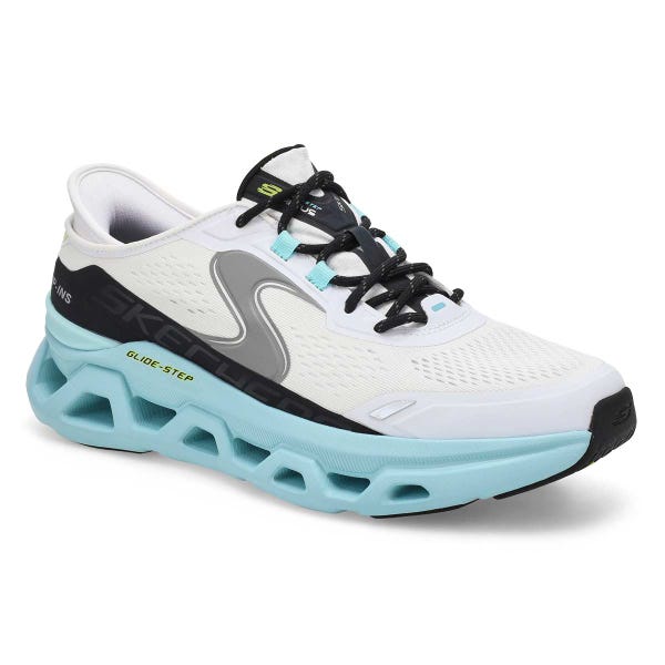 Men's Glide Step Altus Slip-Ins Sneaker - White/Blue