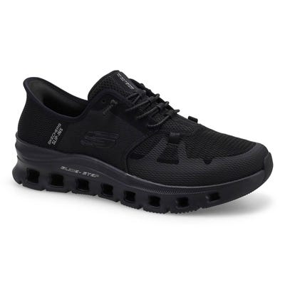 Espadrilles pour hommes Glide Step Pro Slip-ins large - Noir/Noir