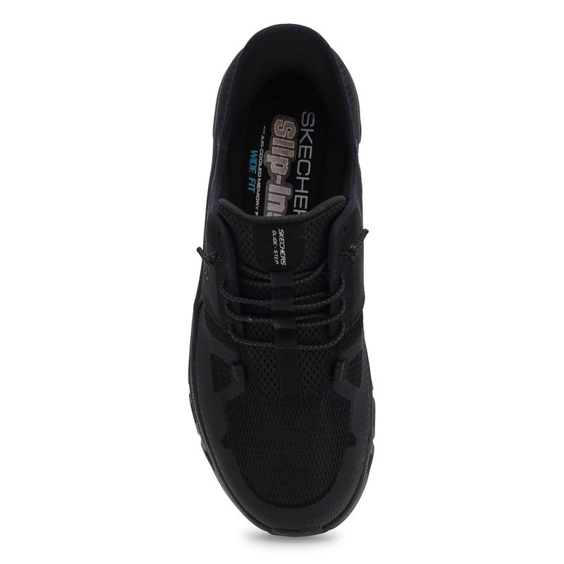 Espadrille pour homme Glide Step Pro Slip-ins large - Noir/Noir