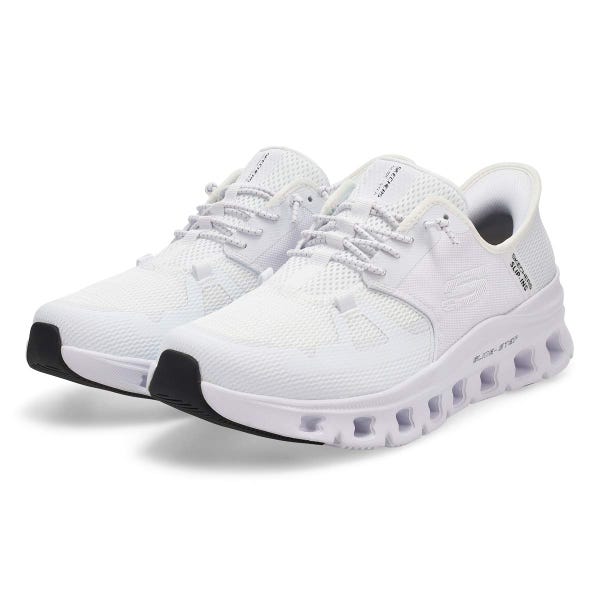 Espadrille à enfiler Glide Step Pro large pour hommes - Blanc