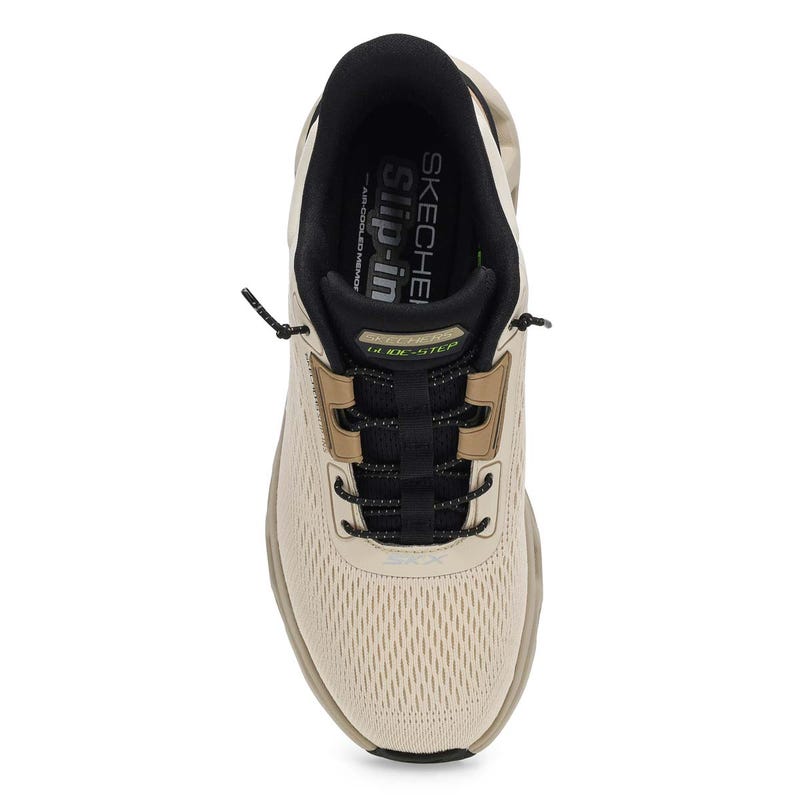 MEn's Glide-Step Altus Slip-Ins Sneaker - Taupe/Multi