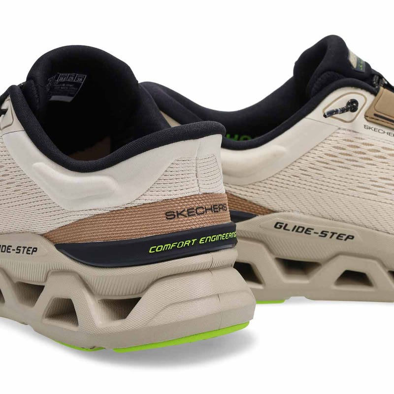 MEn's Glide-Step Altus Slip-Ins Sneaker - Taupe/Multi