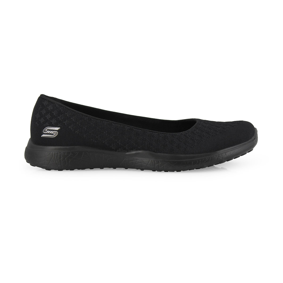 skechers microburst one up sporty ballet pump