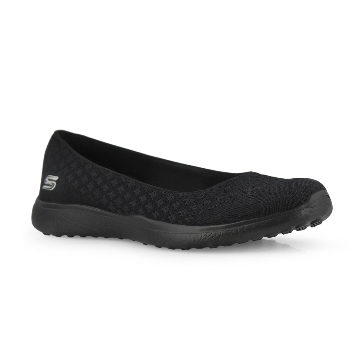 skechers microburst one up sporty ballet pump
