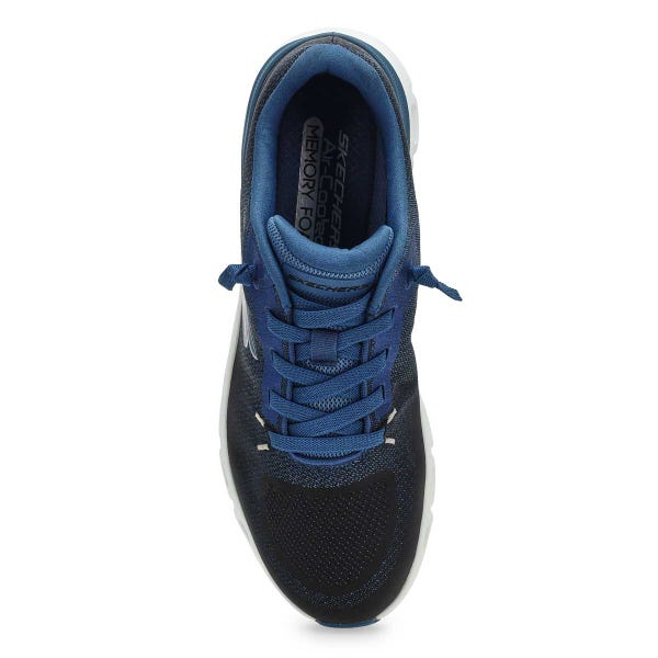 Baskets à enfiler GLIDE STEP PRO WAVERRA, noir/bleu, hommes