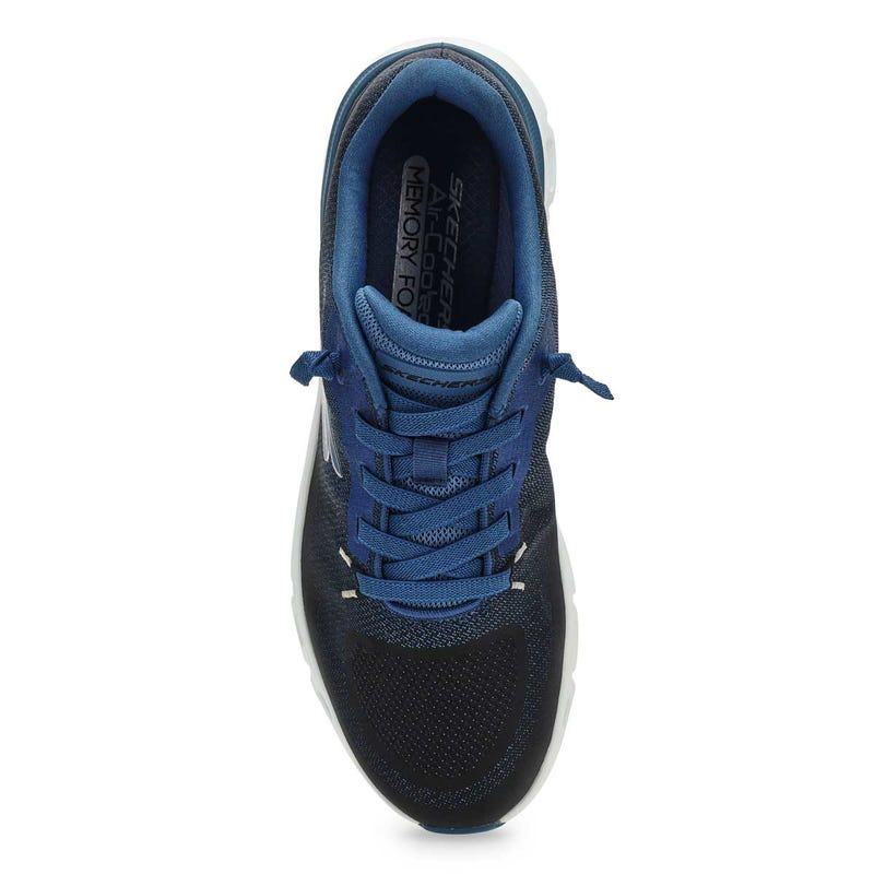 Baskets à enfiler GLIDE STEP PRO WAVERRA, noir/bleu, hommes