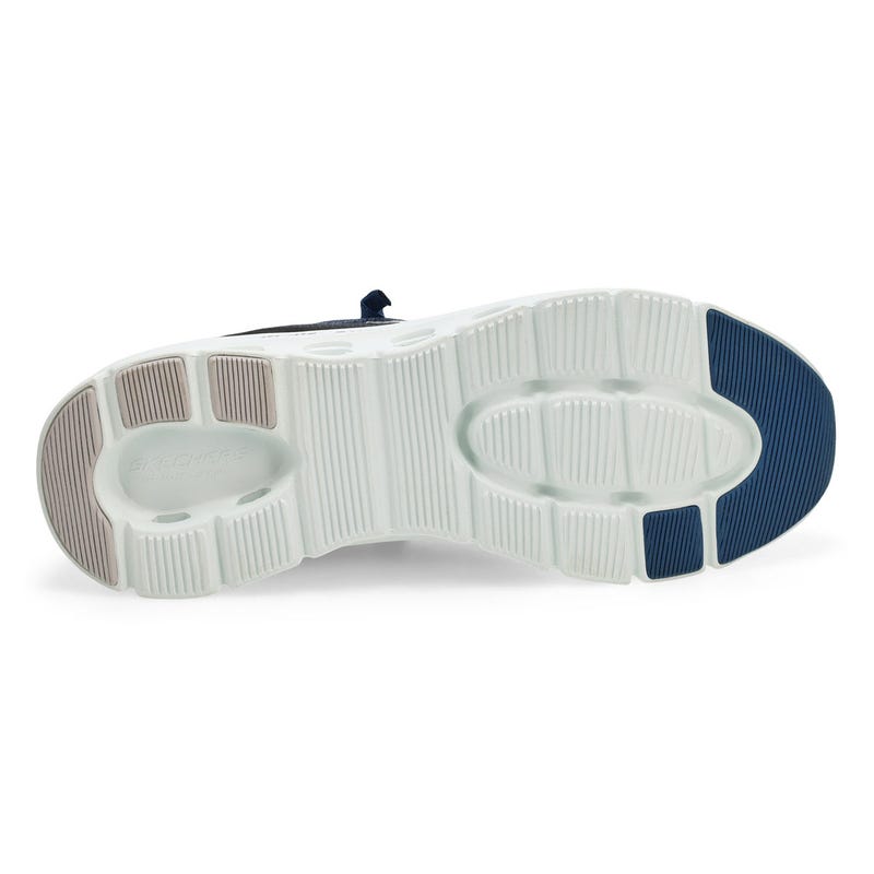 Baskets à enfiler GLIDE STEP PRO WAVERRA, noir/bleu, hommes