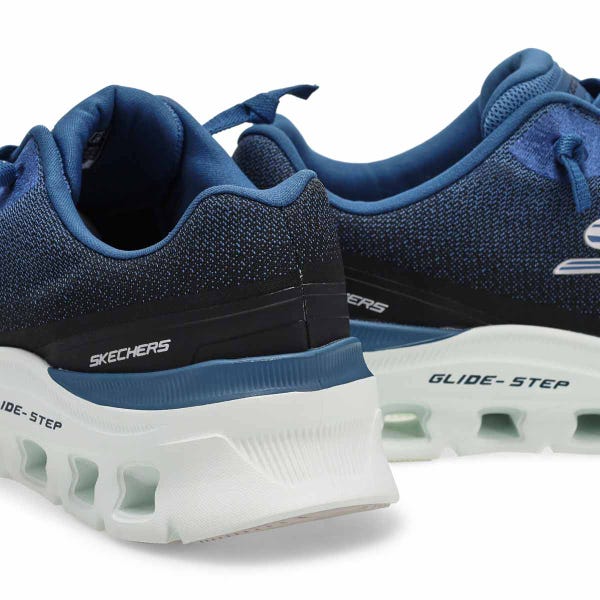 Baskets à enfiler GLIDE STEP PRO WAVERRA, noir/bleu, hommes